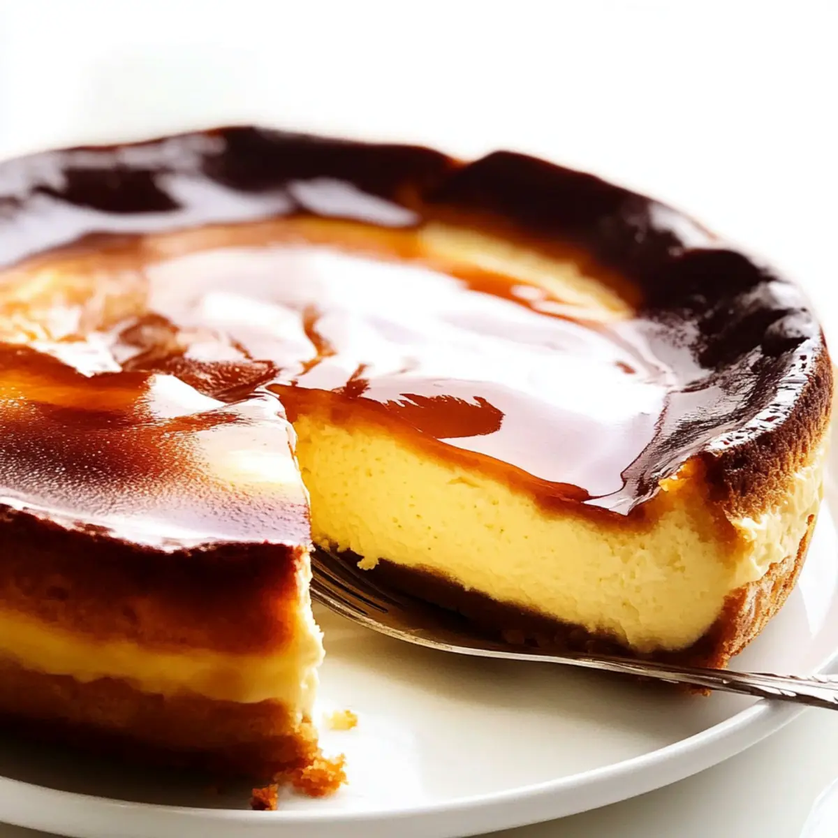 Creamy Basque Cheesecake Recipe for Effortless Indulgence