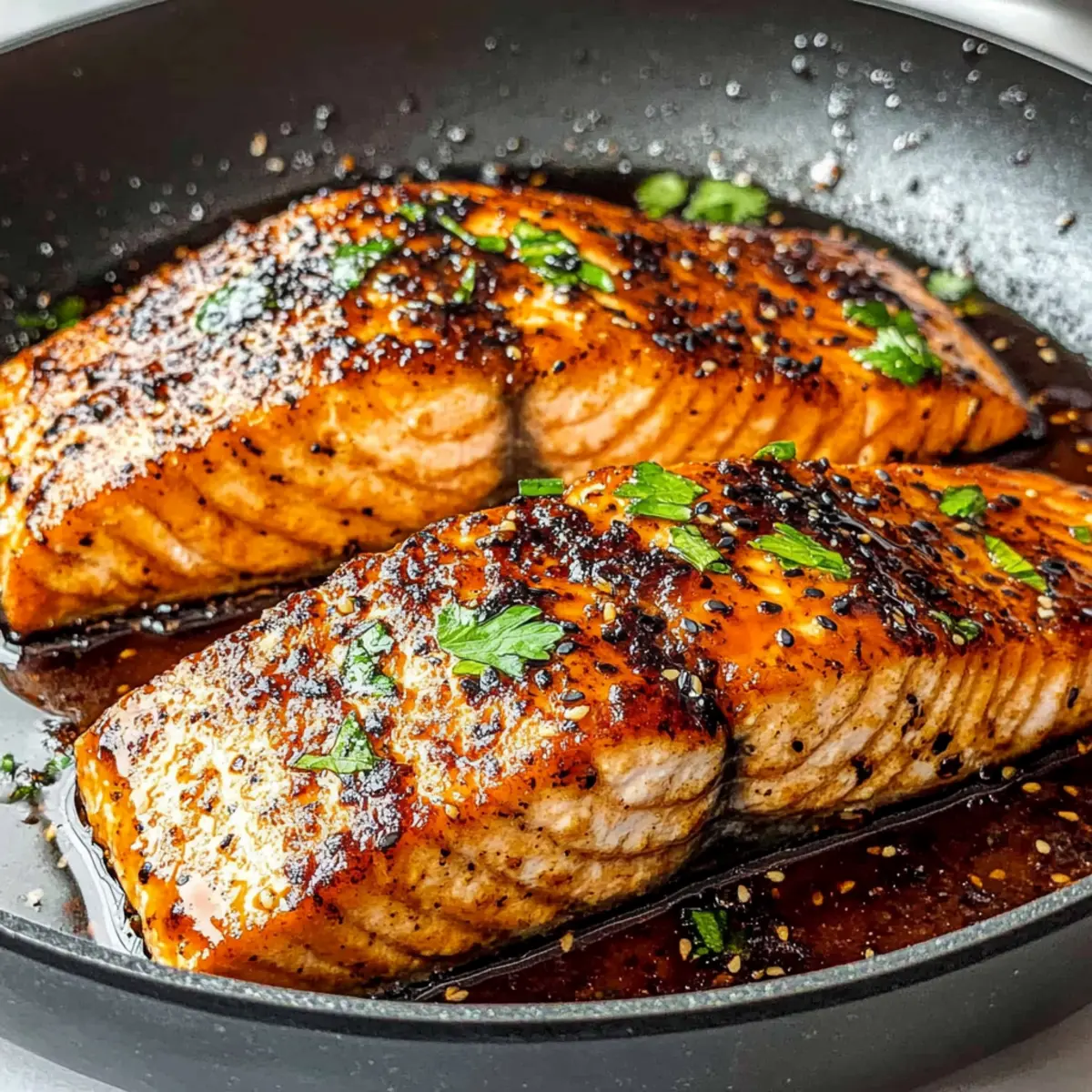 Cajun Honey Butter Salmon: Delightfully Spicy & Sweet Dinner!