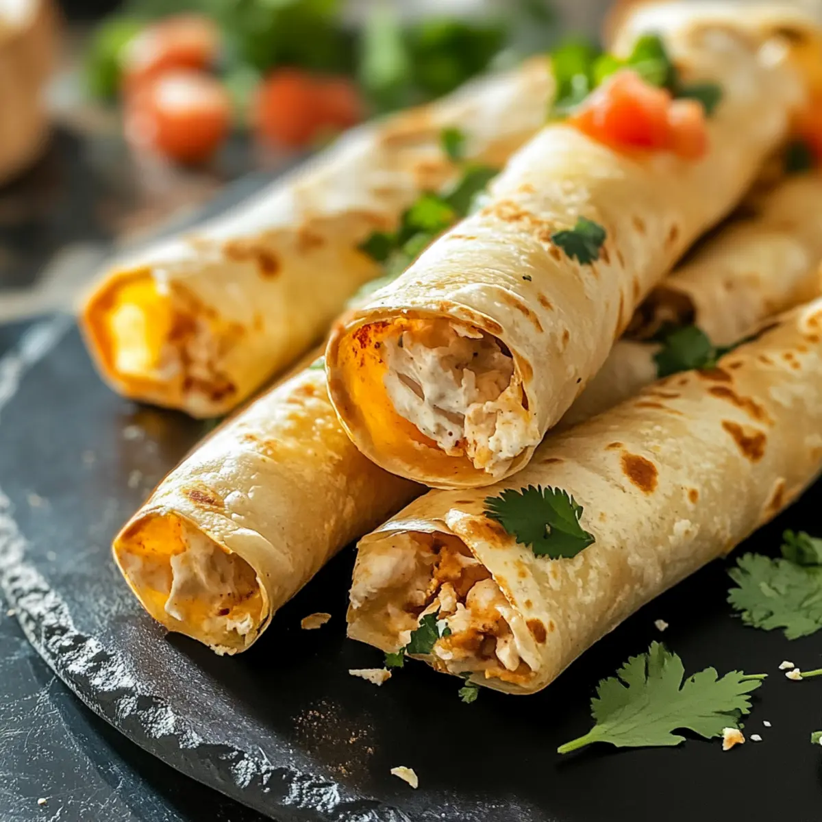 Cream Cheese Chicken Taquitos for Cozy Family Nights