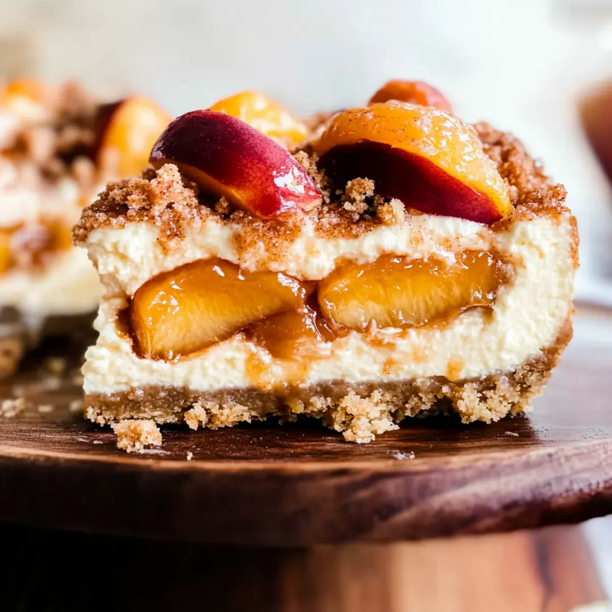 Peach Cobbler Cheesecake: A Summer Delight You'll Love