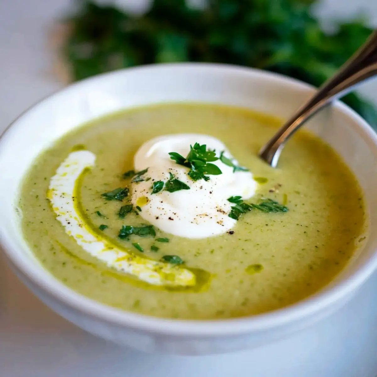 Comforting Creamy Zucchini Soup Ready in Just 30 Minutes