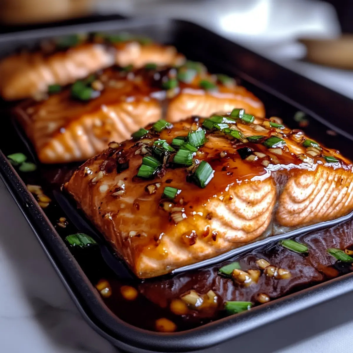 Honey Garlic Glazed Salmon Ready in 25 Minutes
