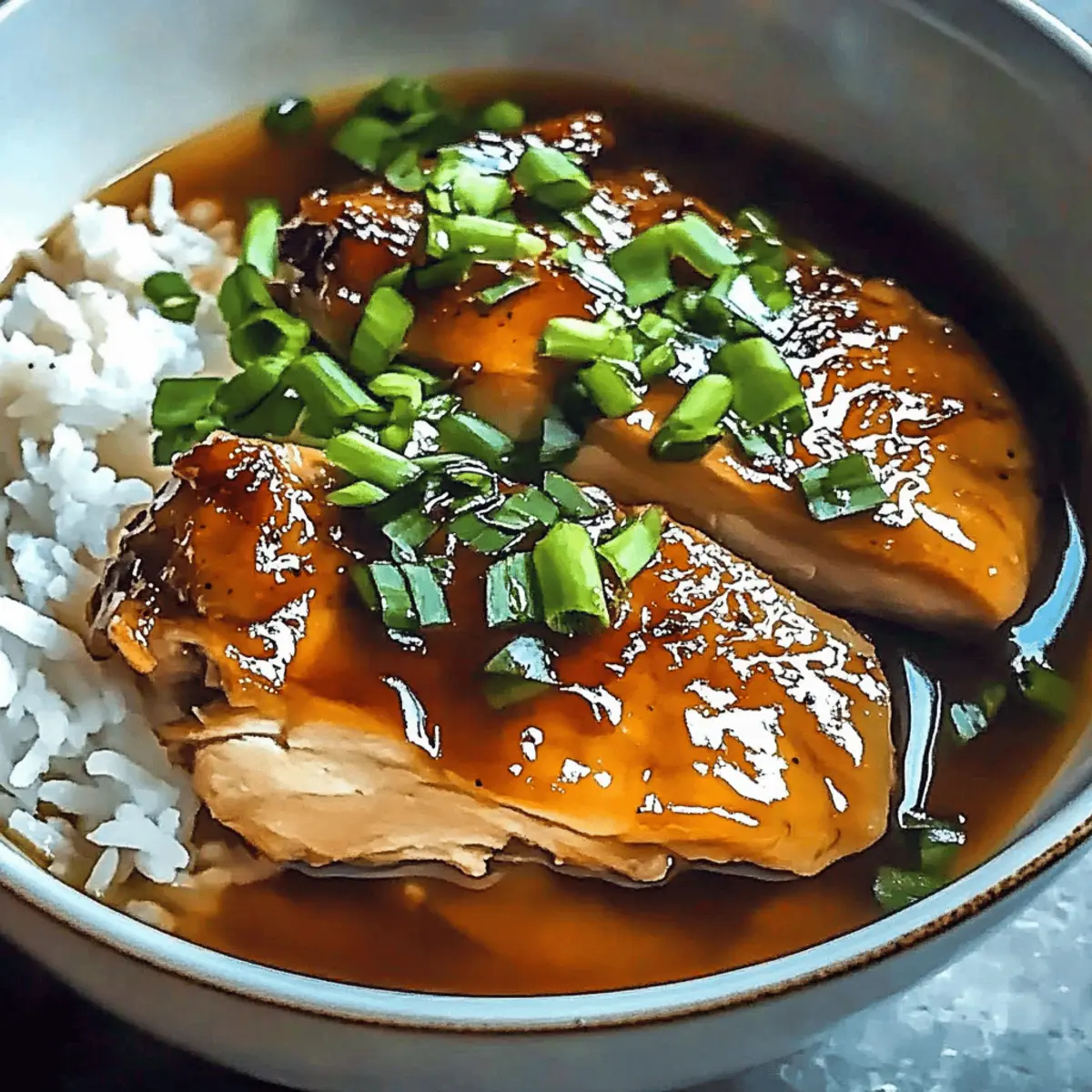 Caramelised Soy Chicken in Garlic Ginger: Cozy Comfort Food