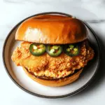 Honey Pepper Pimento Chicken Sandwich