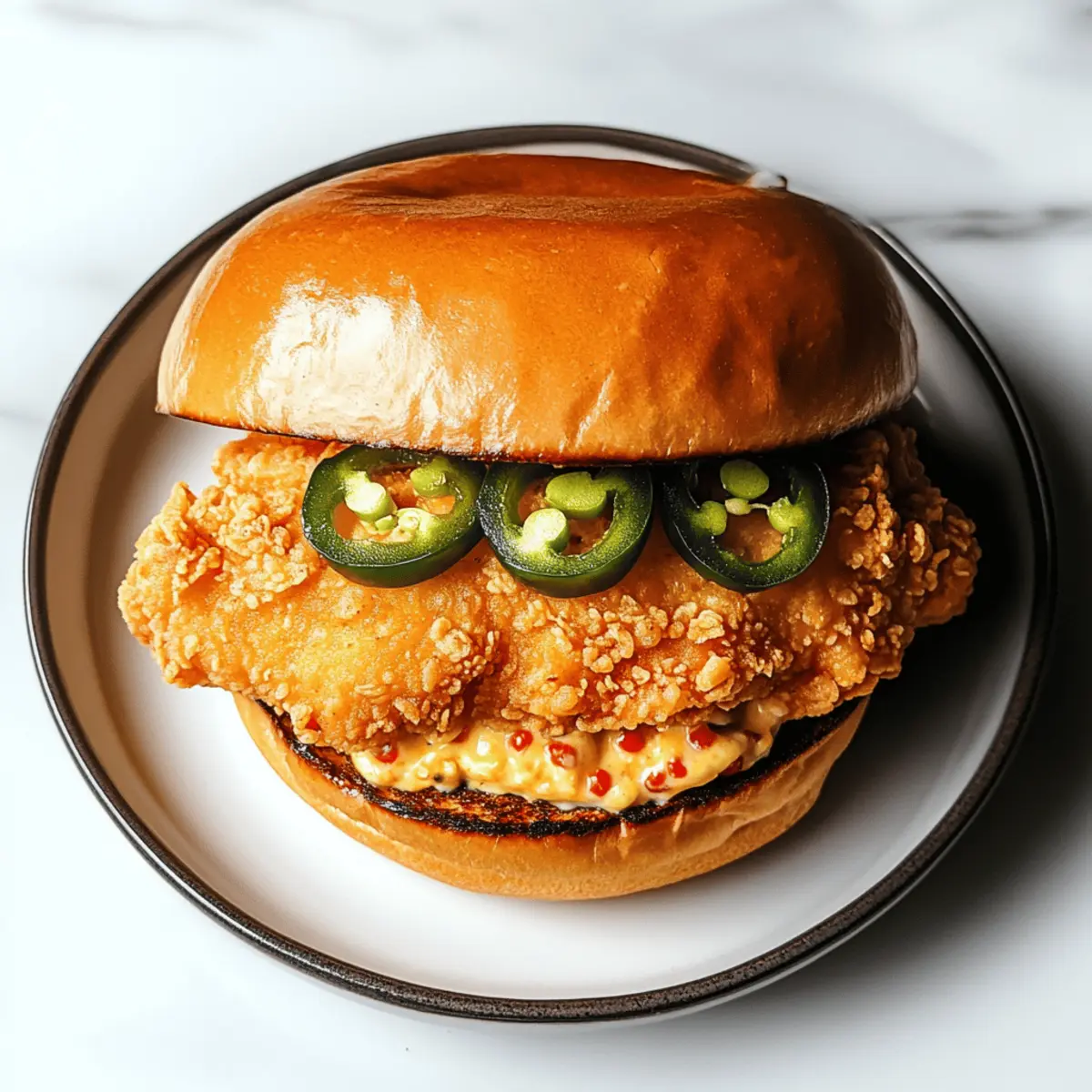 Honey Pepper Pimento Chicken Sandwich for Flavorful Bliss