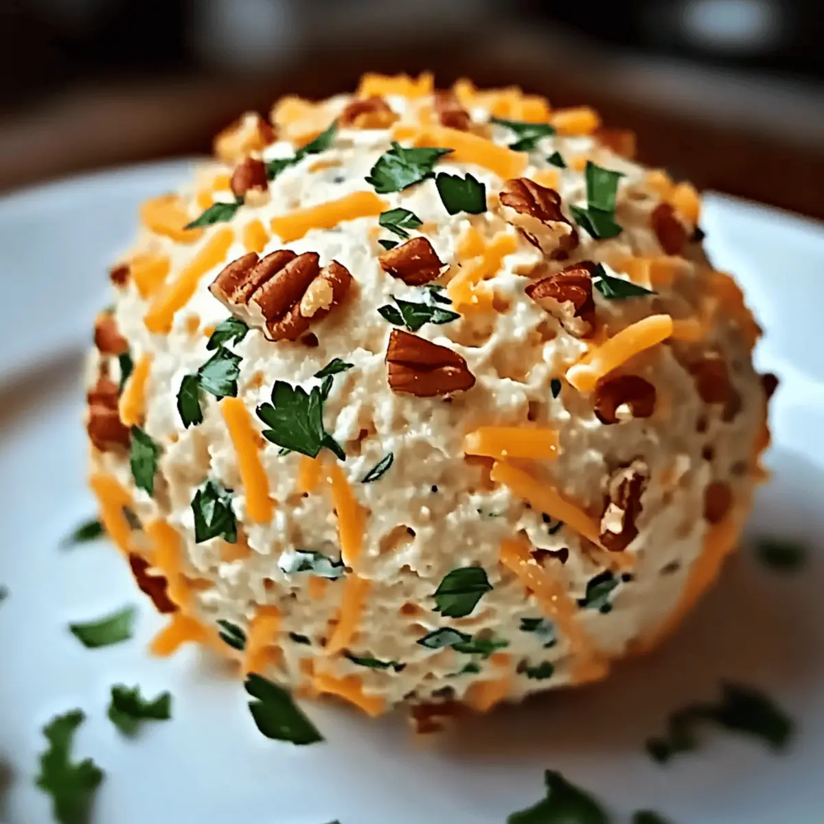 Creamy Bacon Cheddar Ranch Cheese Ball for Every Party