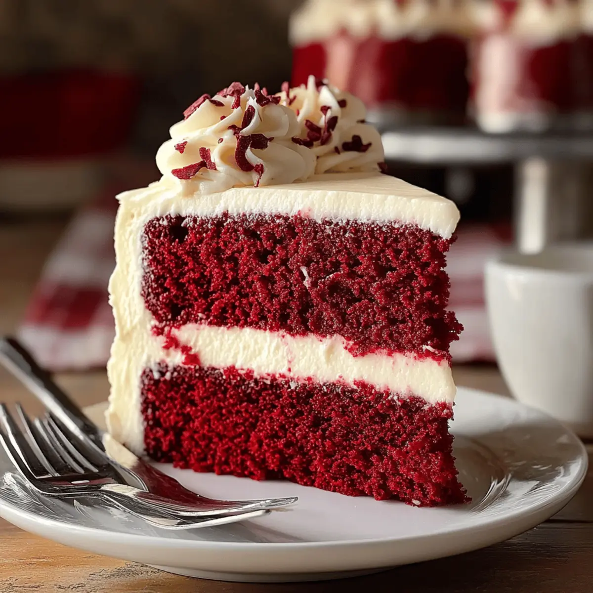 Indulge in Decadent Red Velvet Cheesecake Cake Bliss