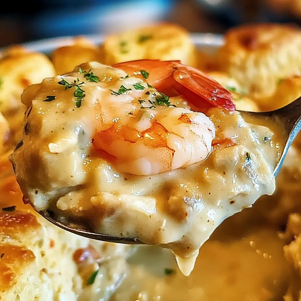 Cheddar Bay Biscuit Seafood Pot Pie: A Cozy Comfort Dish