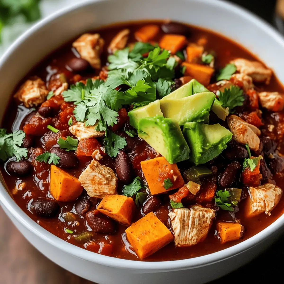 Sweet Potato Chicken Chili: Cozy Comfort in Every Bite