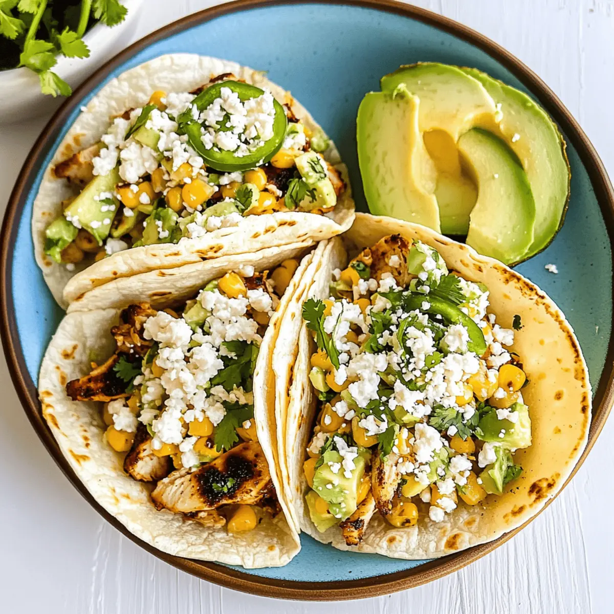 Savoring Mexican Street Corn Chicken Tacos at Home