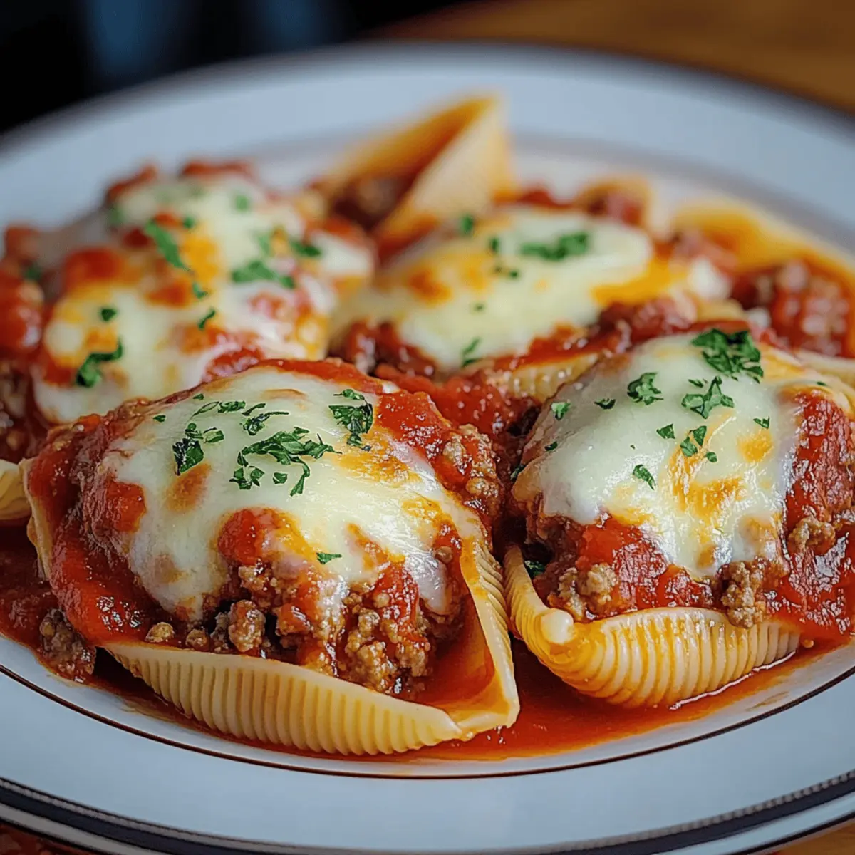 Savory Stuffed Shells with Meat: Comfort Food Delight