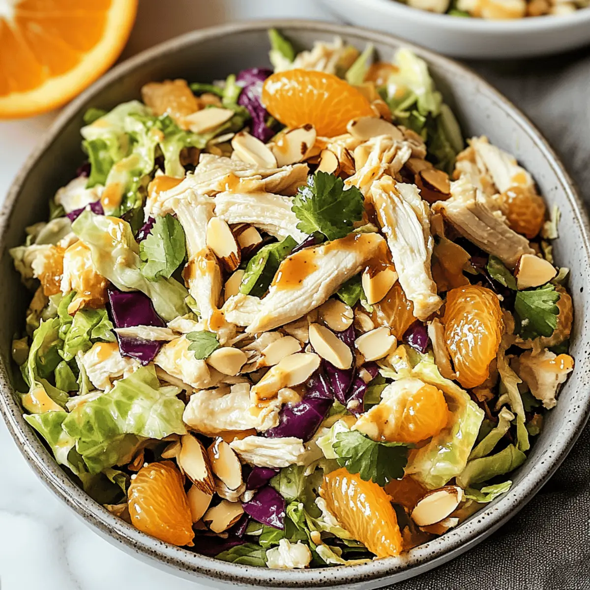 Vibrant Chinese Chicken Chopped Salad for a Fresh Twist