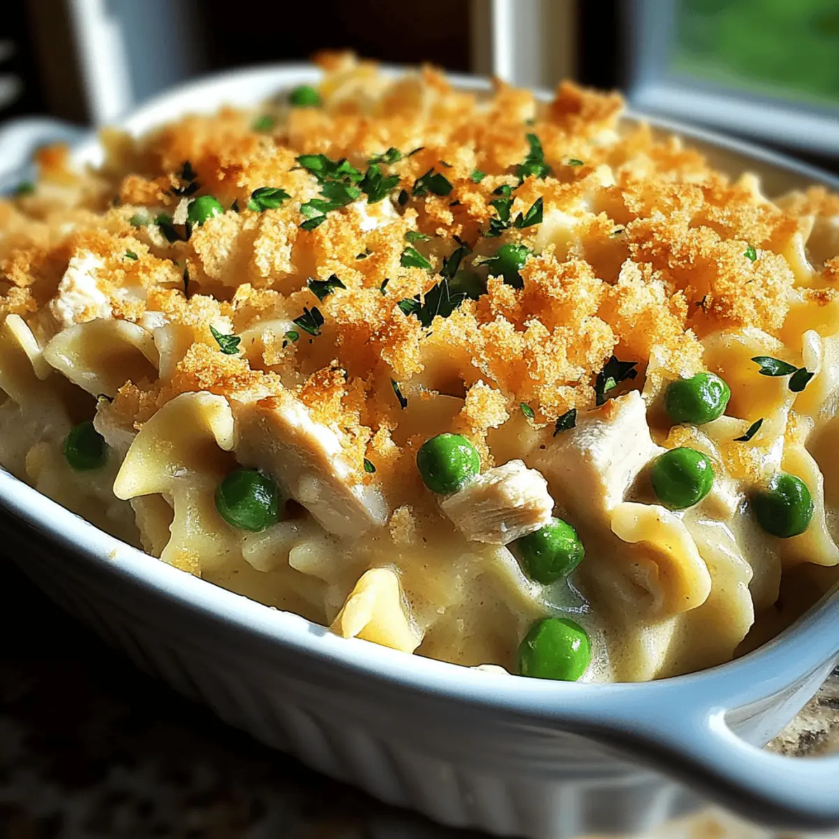 Cozy Chicken Noodle Casserole: Family Comfort in Every Bite