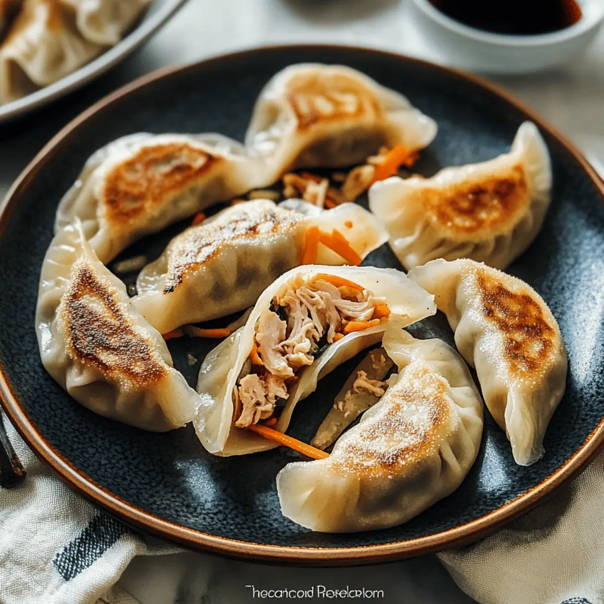 Crispy Chinese Chicken Dumplings: Flavorful & Easy to Make