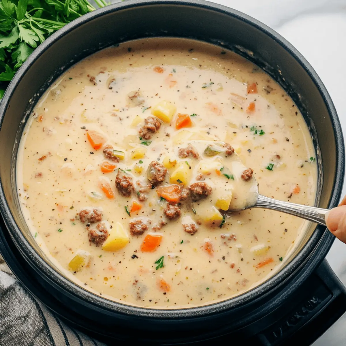 Satisfying Sausage Potato Soup for Cozy Nights In
