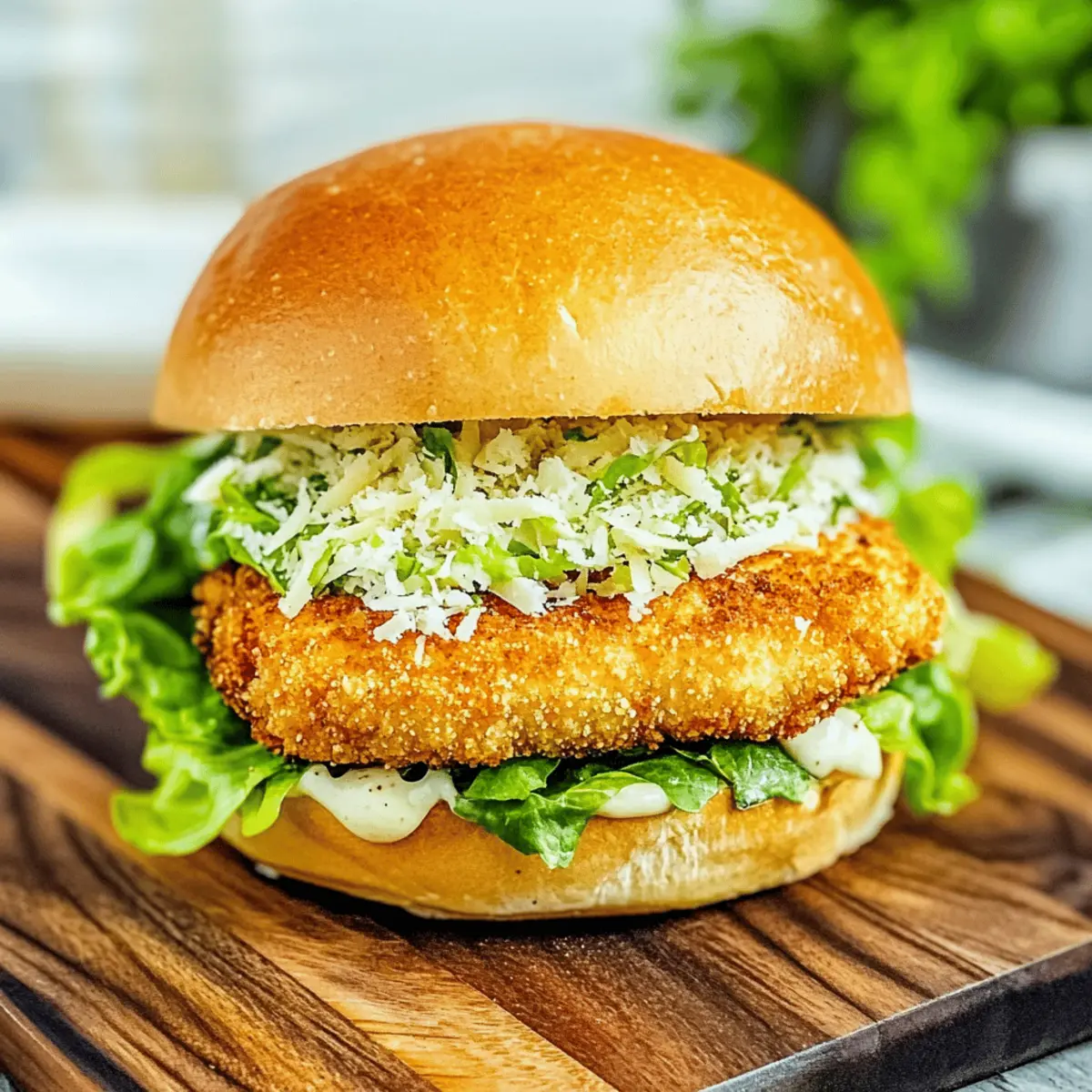 Delicious Chicken Caesar Salad Sandwich for a Quick Meal