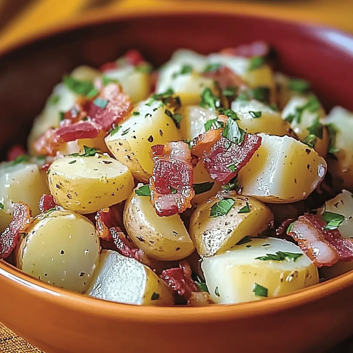 Delicious Warm German Potato Salad for Ultimate Comfort Food