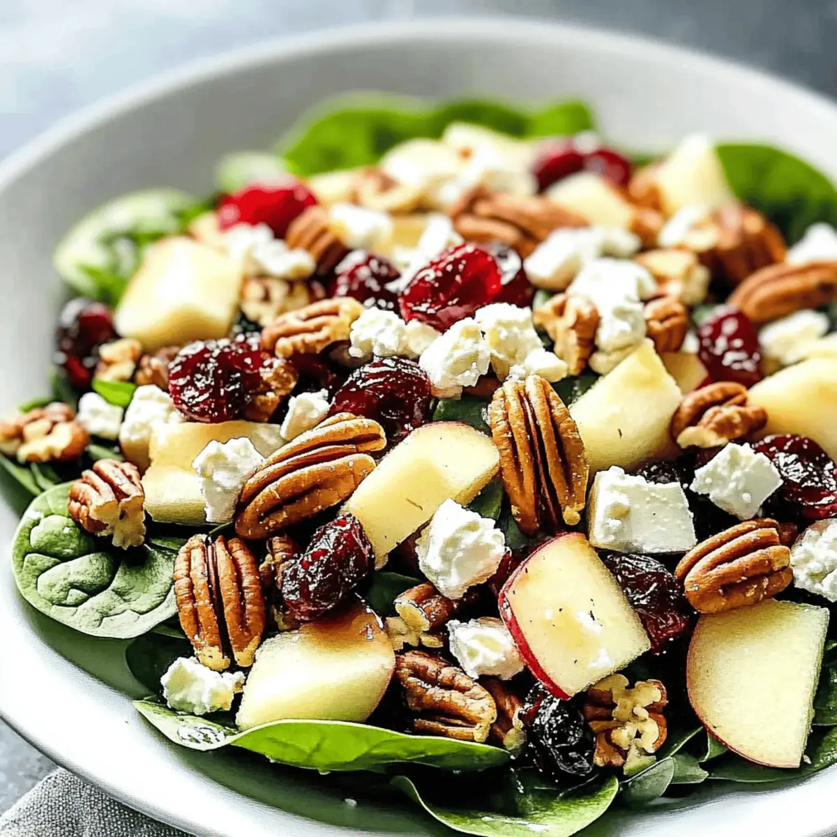 Delicious Apple Cranberry Pecan Salad for a Fresh Fall Boost