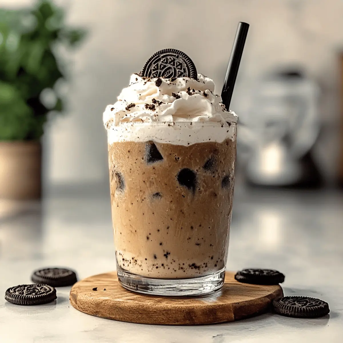 Refreshing Oreo Iced Coffee for a Sweet, Creamy Boost