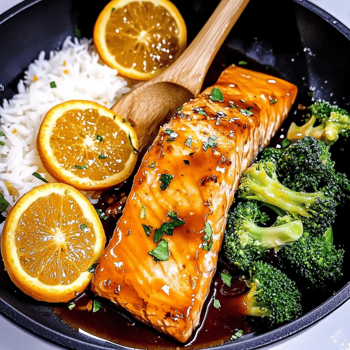 Savory Orange Glazed Salmon in Just 15 Minutes!