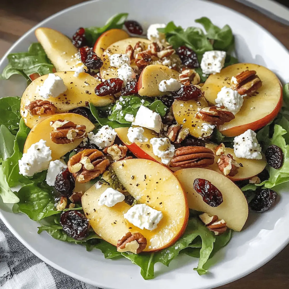 Delightful Honeycrisp Apple and Feta Salad for Fall Bliss