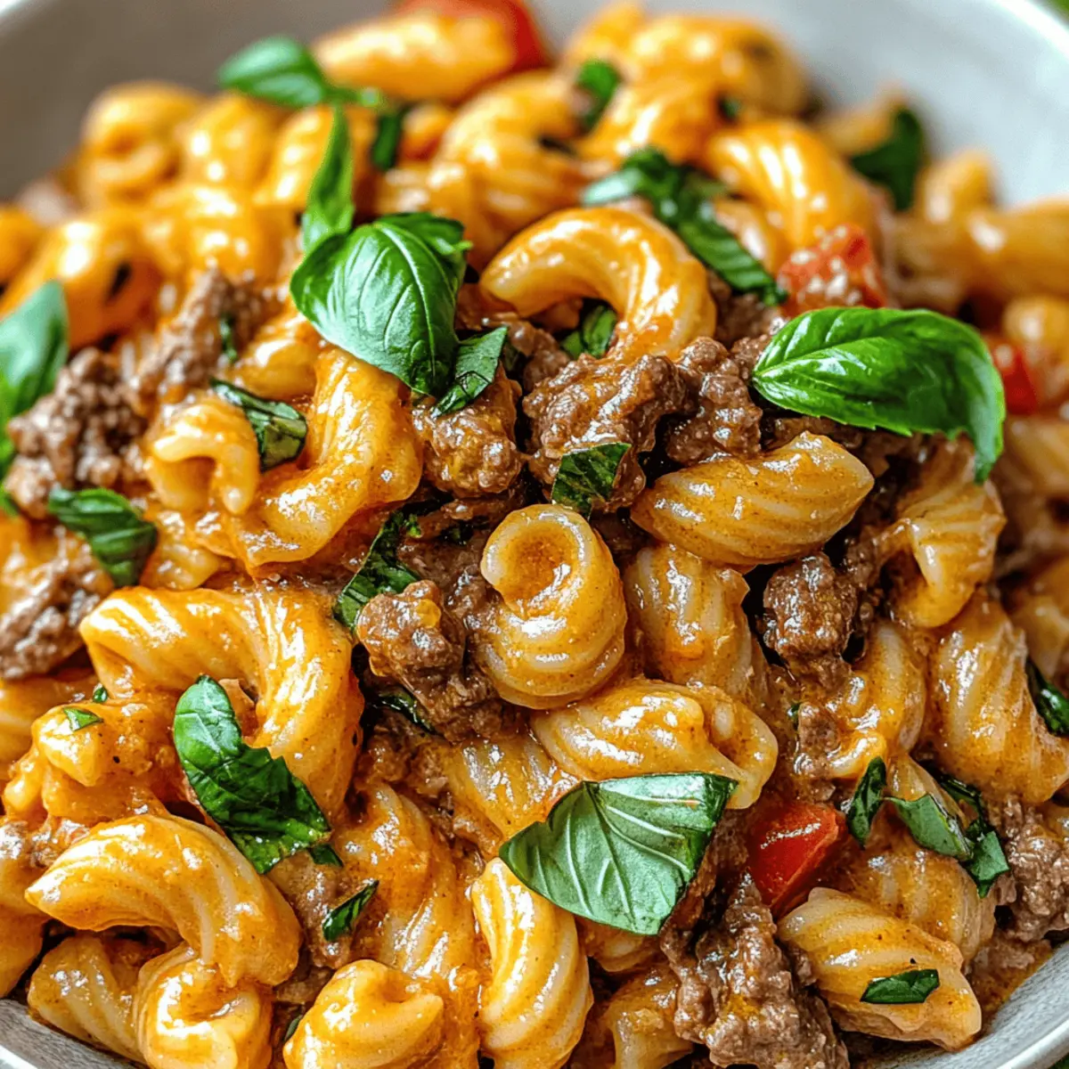 High-Protein Creamy Beef Pasta for Comforting Weeknight Dinners