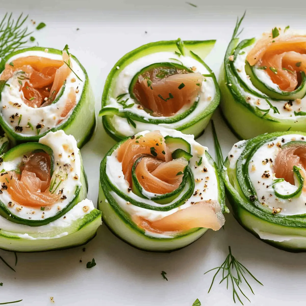 Creamy Cucumber Pinwheels: A Refreshing Bite of Joy
