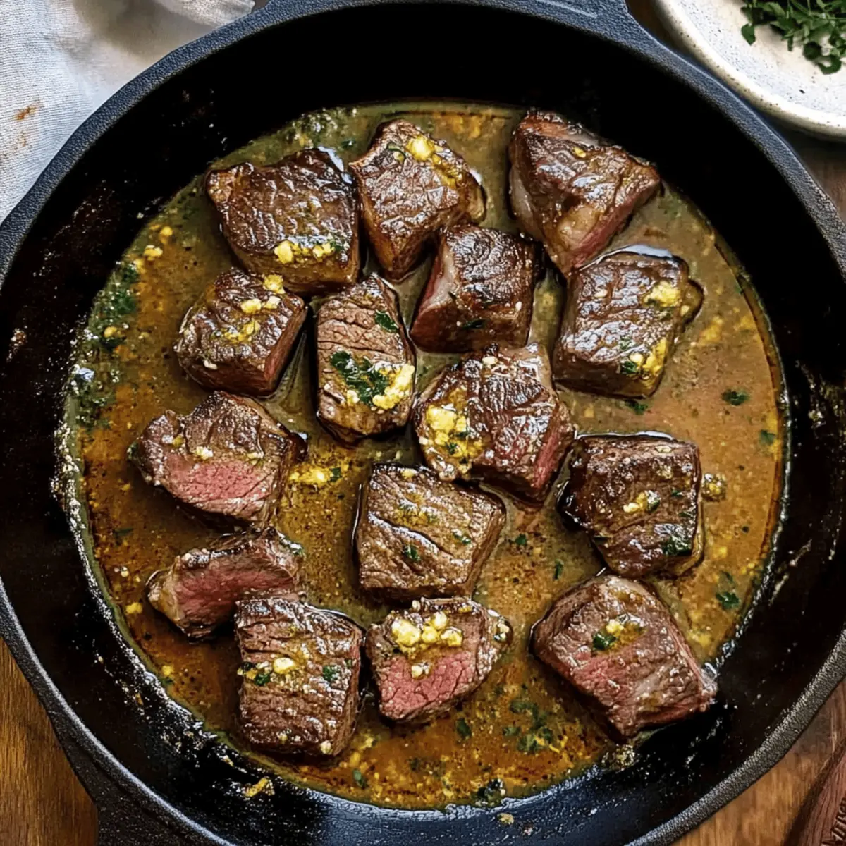 Savory Cowboy Butter Steak Bites in Just 15 Minutes