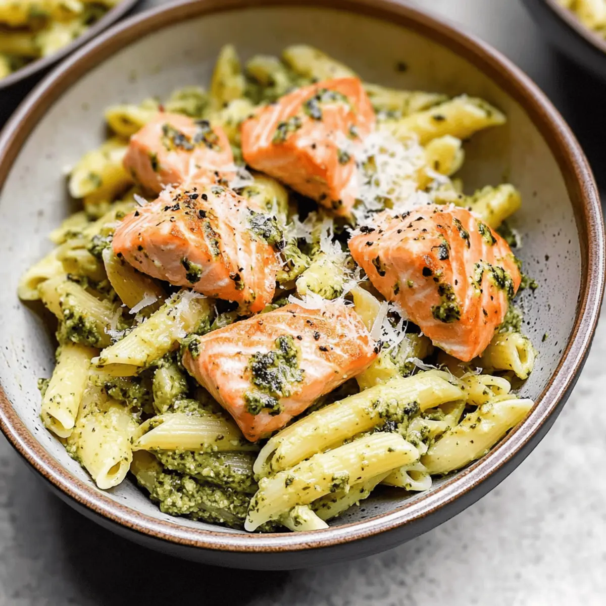 Savory Salmon Pesto Pasta Ready in 30 Minutes Flat