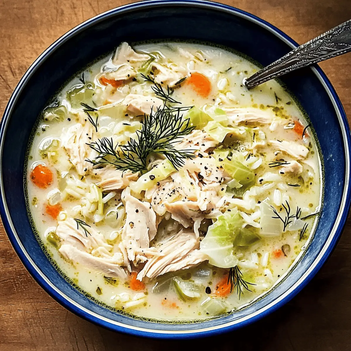 Comforting Creamy Chicken and Rice Soup for Cozy Nights