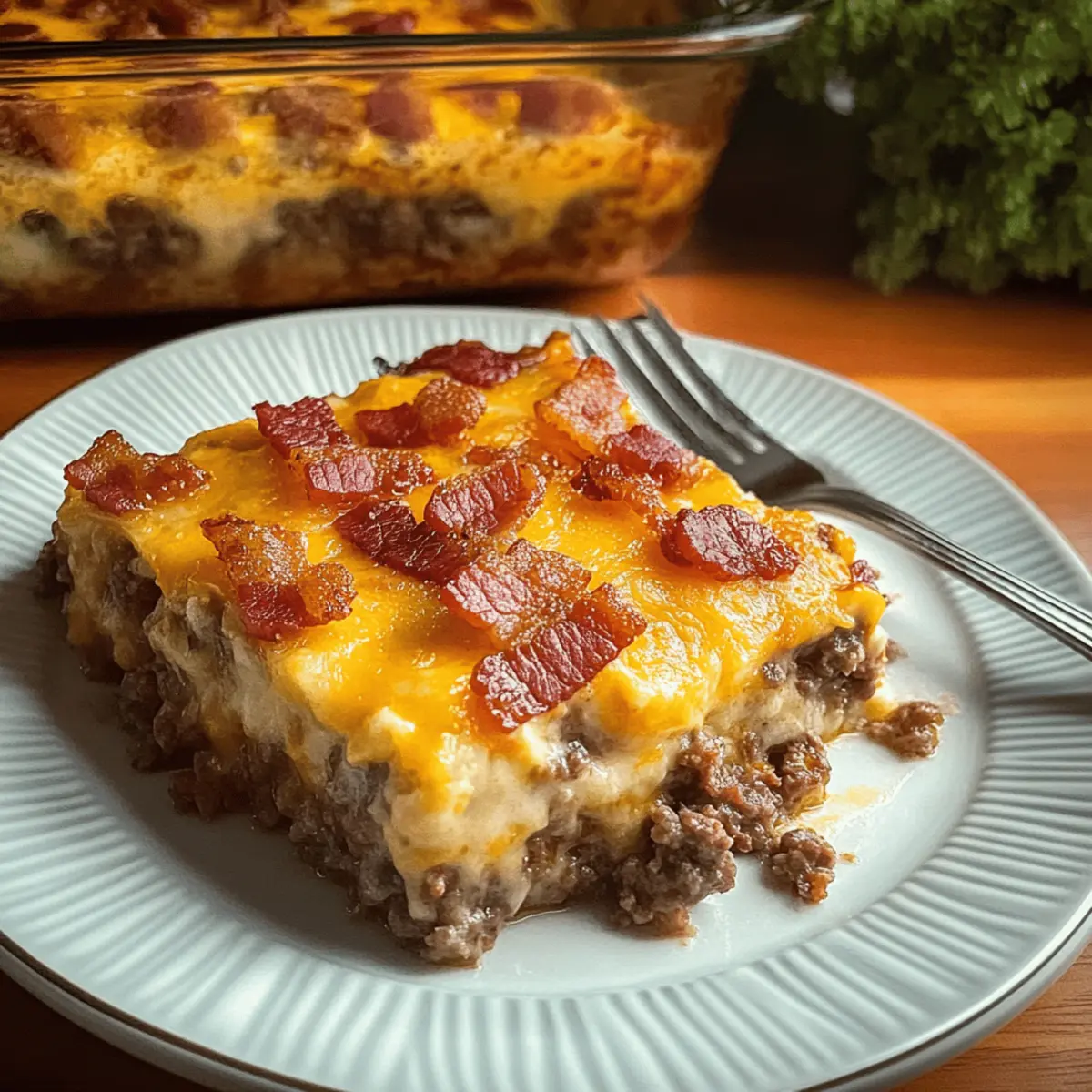 Delicious Low-Carb Bacon Cheeseburger Casserole You’ll Love