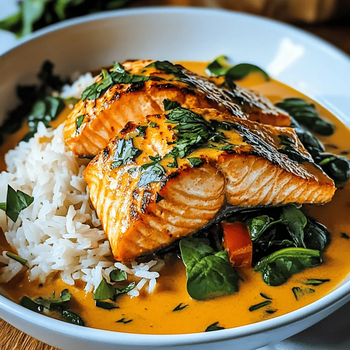 Coconut Salmon Curry: Comforting, Creamy Delight for Dinner