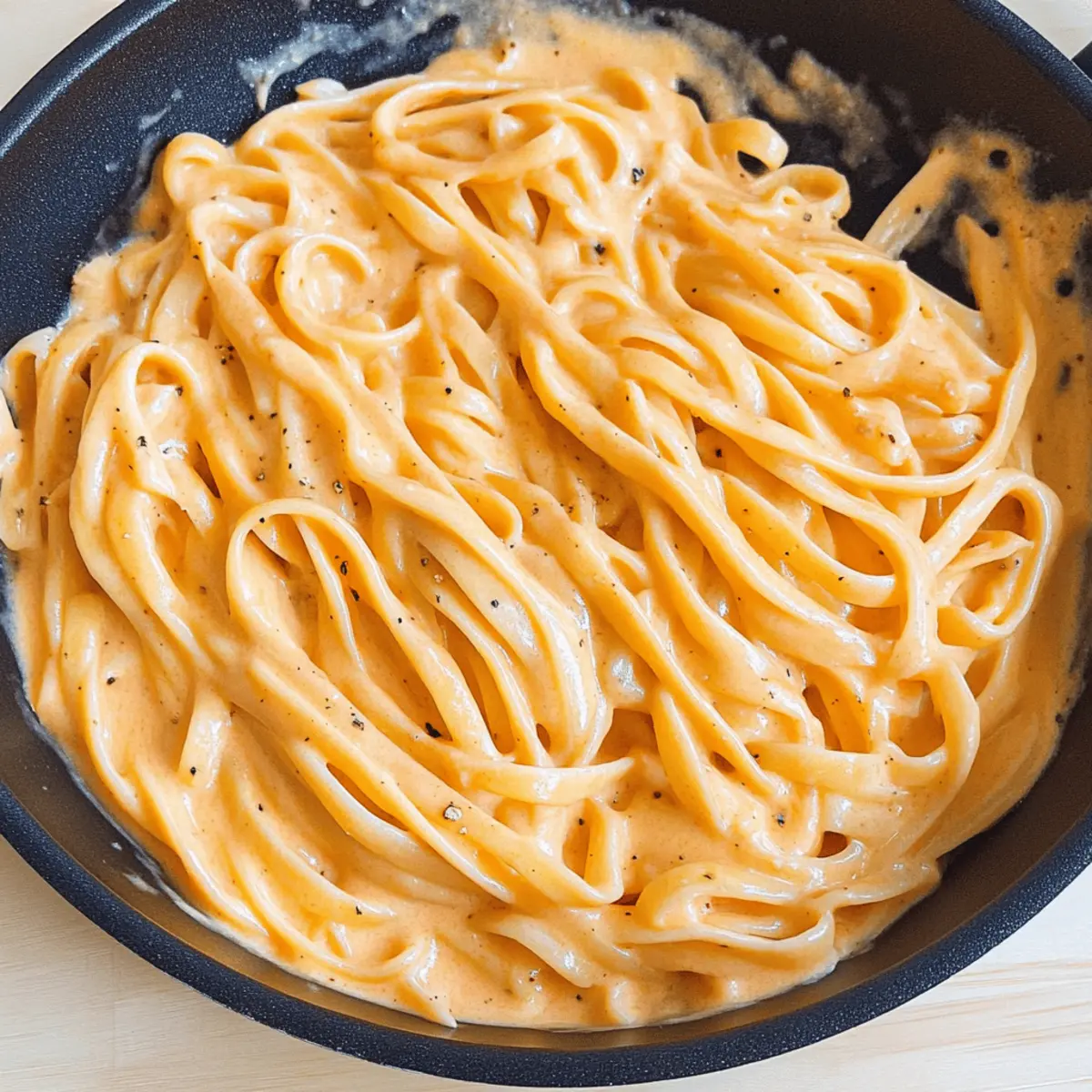 Velvety Red Pepper Alfredo Pasta: A Creamy Vegan Delight