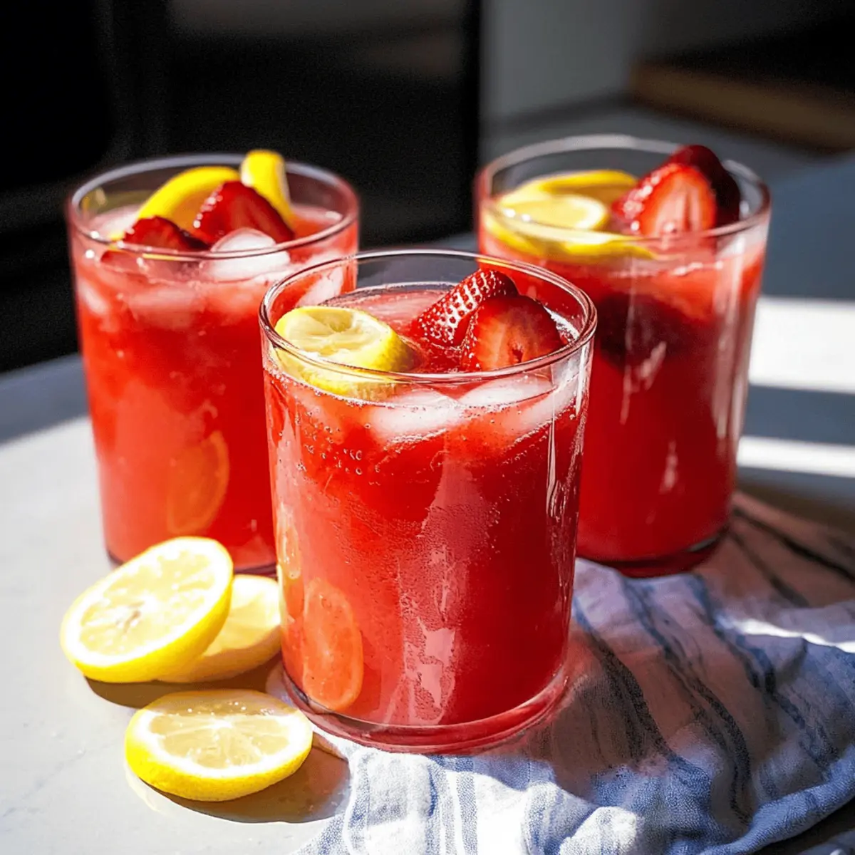 Refreshing Strawberry Lemonade to Beat the Summer Heat