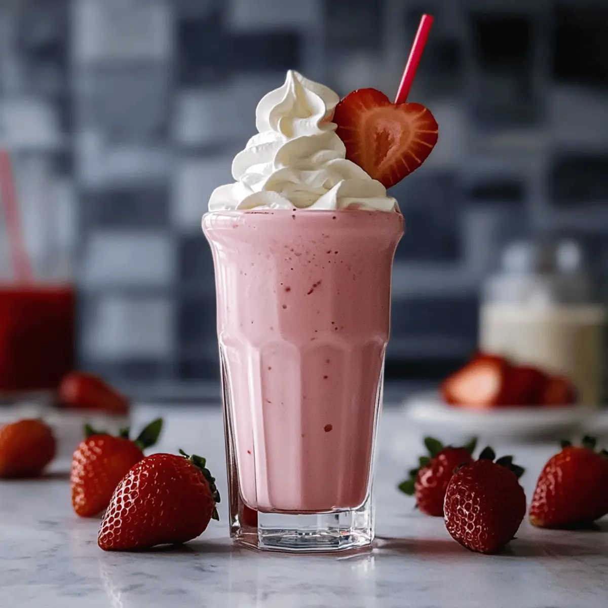 Delicious Strawberry Milkshake with Fun Variations to Try