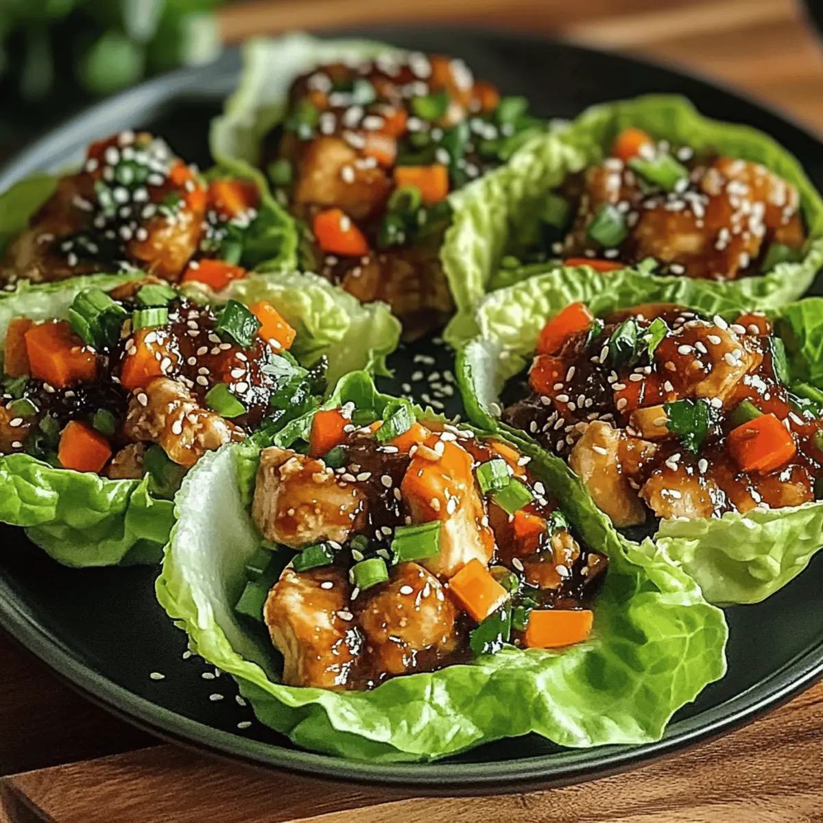 Sweet Chili Chicken Lettuce Wraps: Simple, Healthy, & Delicious
