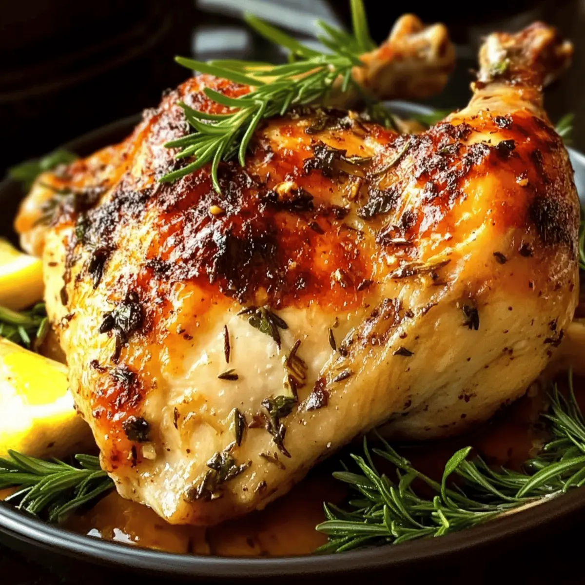Buttermilk Roasted Chicken: Irresistibly Juicy and Crisp