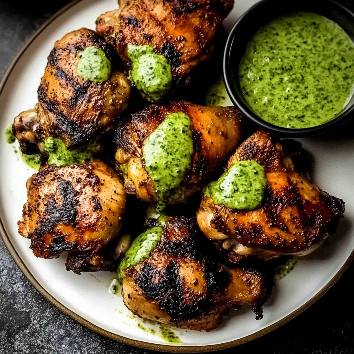 Peruvian Chicken with Green Sauce for Easy Weeknight Meals