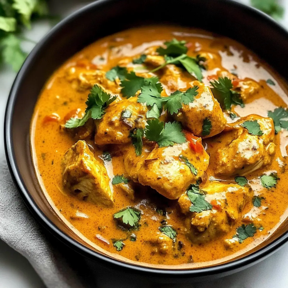 Creamy Coconut Chicken Curry: Your Quick Comfort Food Fix