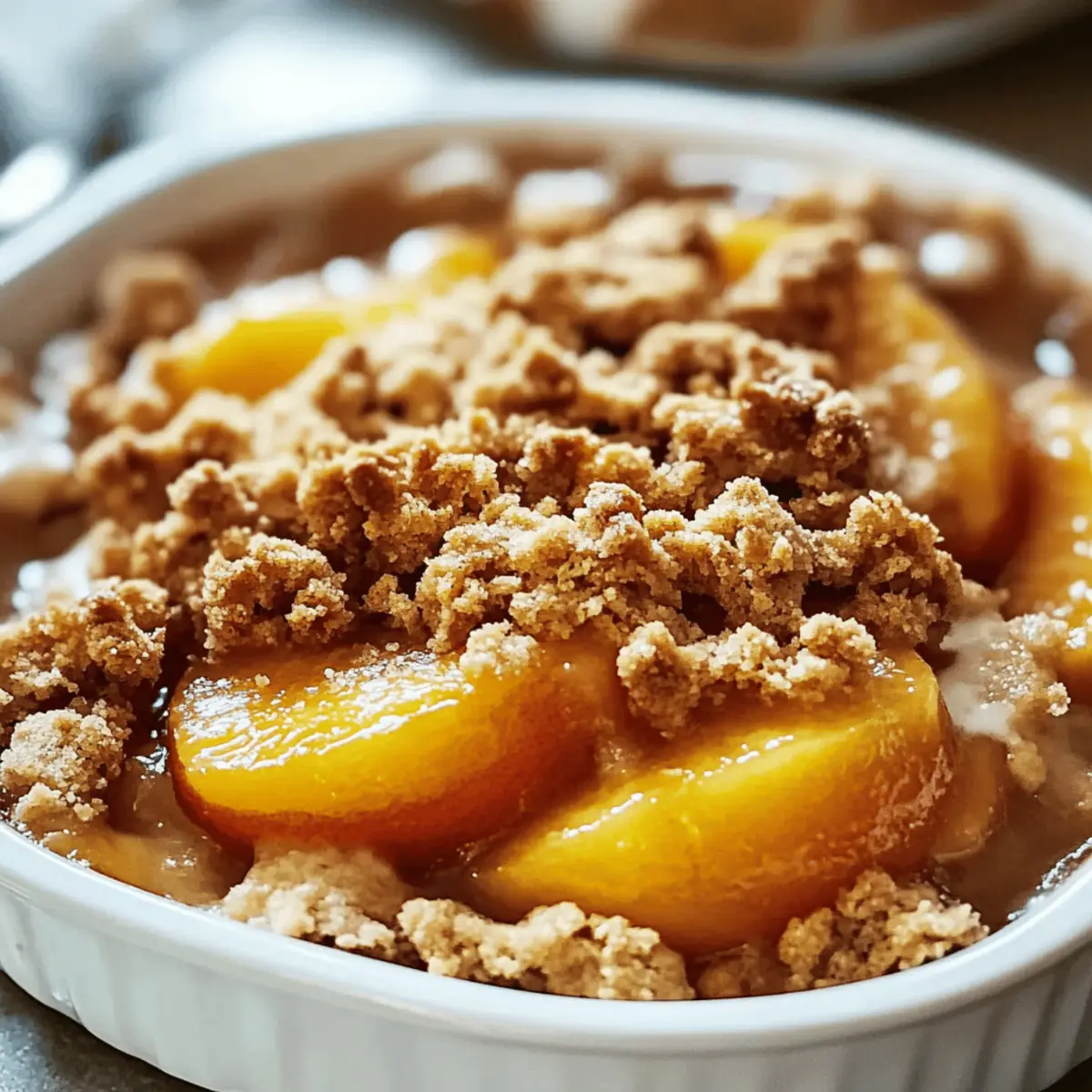 Irresistible Peach Crisp That’ll Brighten Your Summer Nights