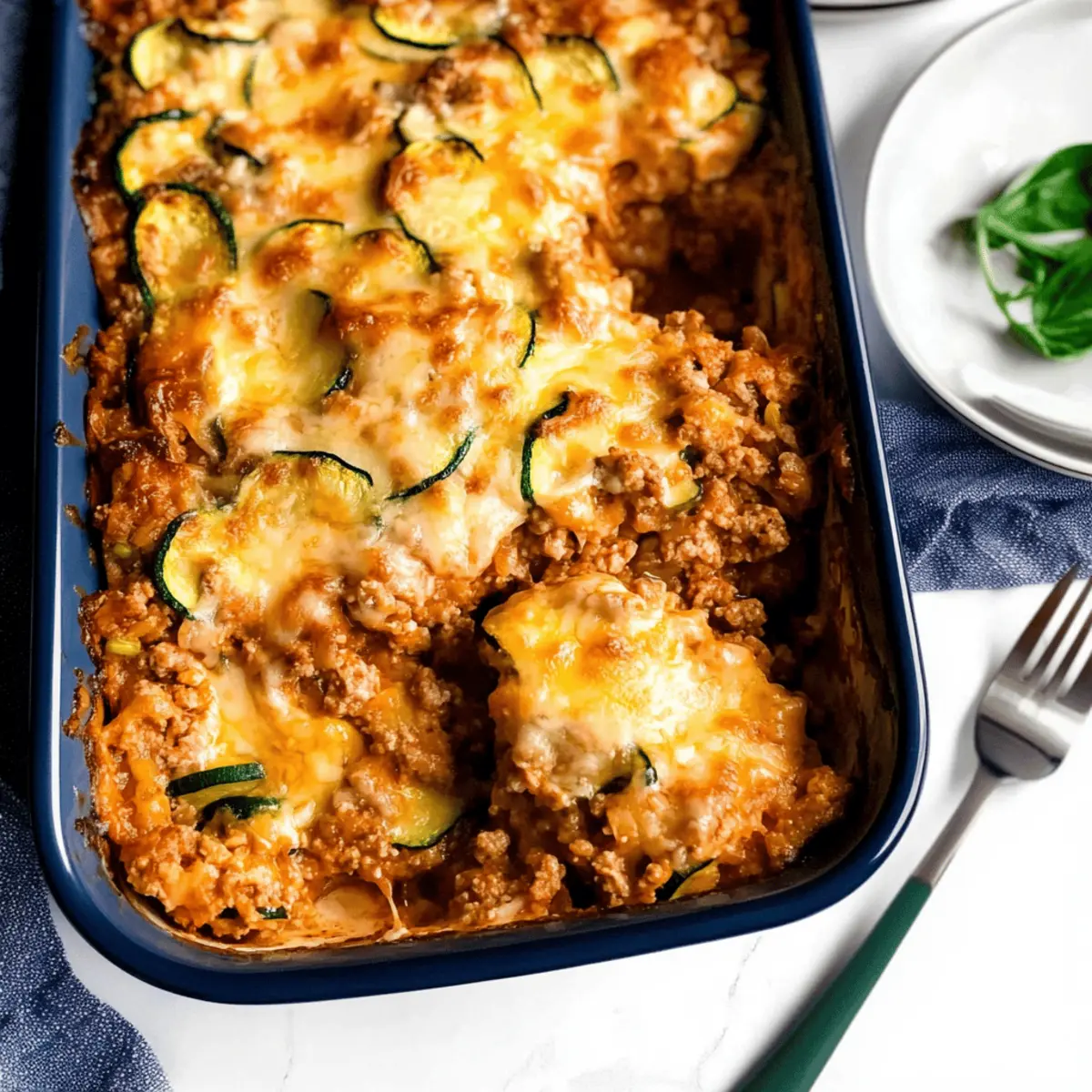Savory Ground Turkey Zucchini Casserole for Cozy Nights