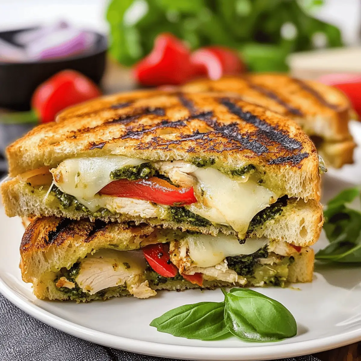Italian Chicken Panini: Quick, Flavorful Delight in 10 Minutes