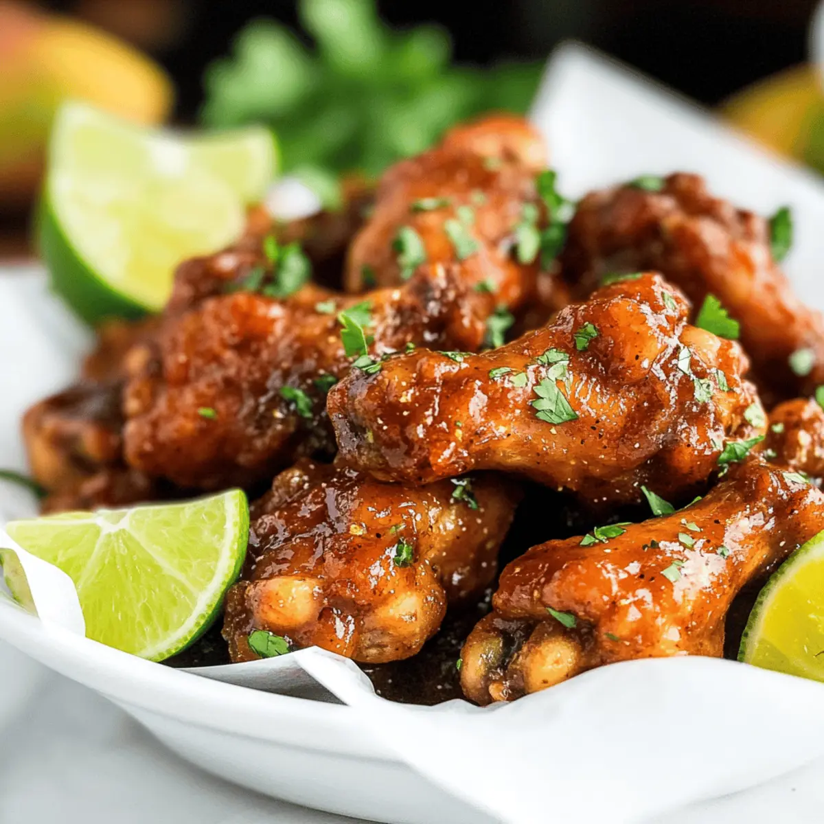 Spicy Mango & Lime Wings That Will Ignite Your Taste Buds