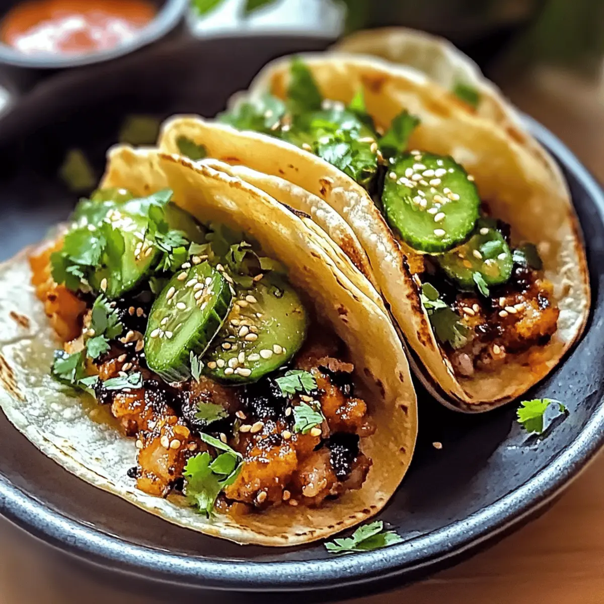 Savory Smash Dumpling Tacos for a Quick Weeknight Feast