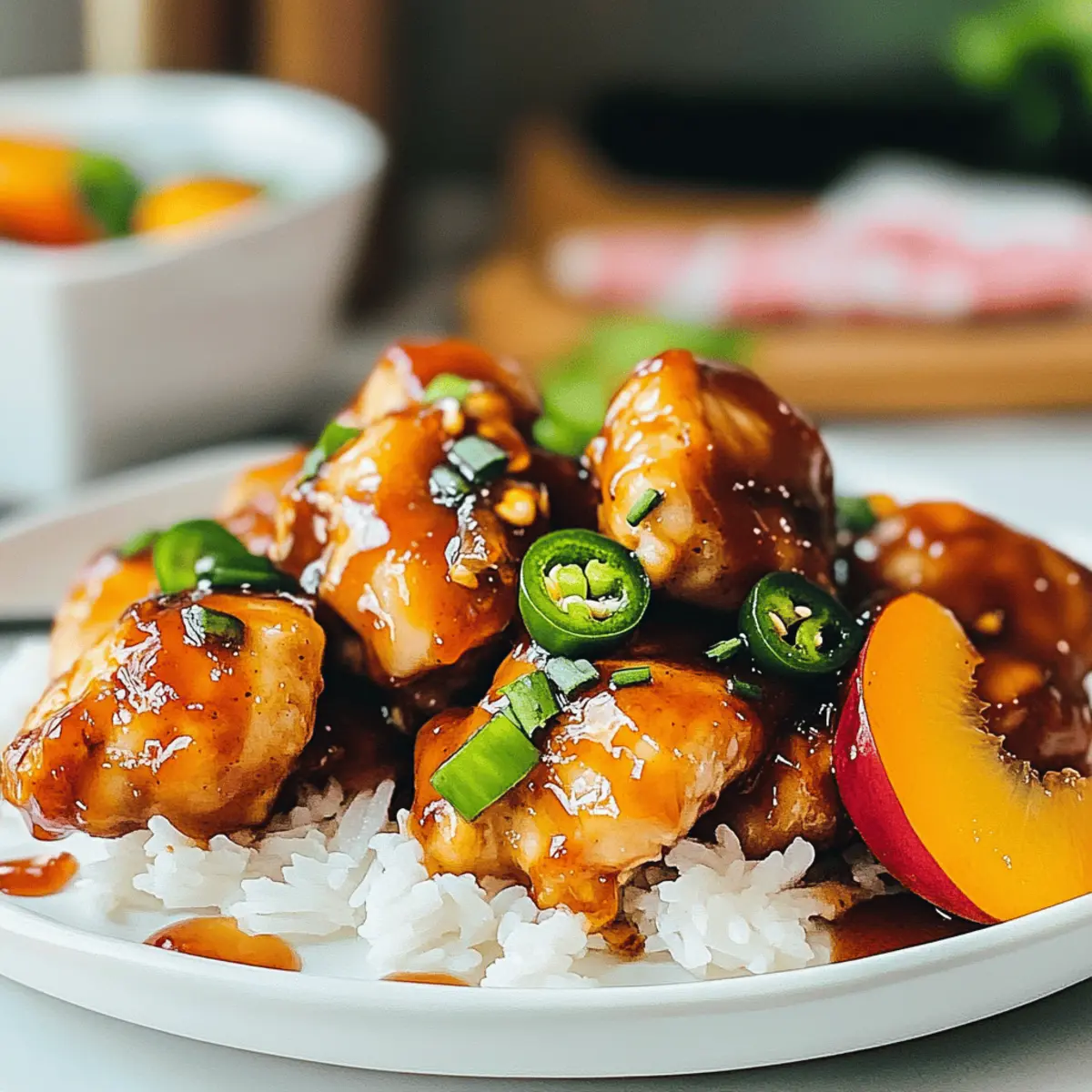 Jalapeno Peach Chicken That’ll Spice Up Your Dinner Routine