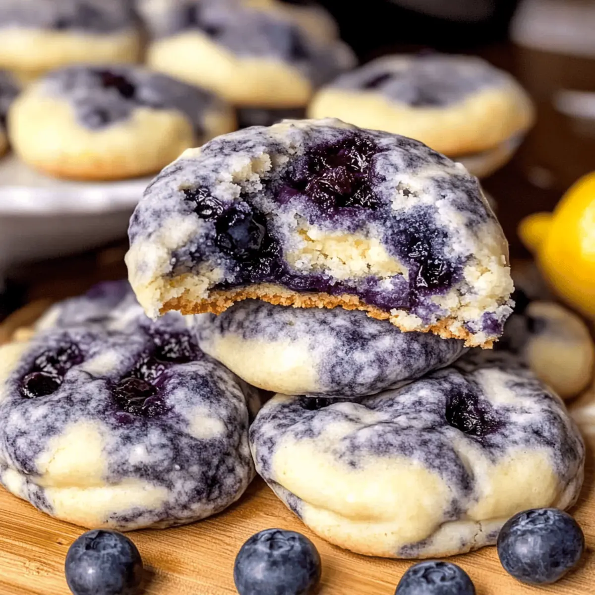 Lemon Blueberry Cheesecake Cookies that Will Wow Your Taste Buds
