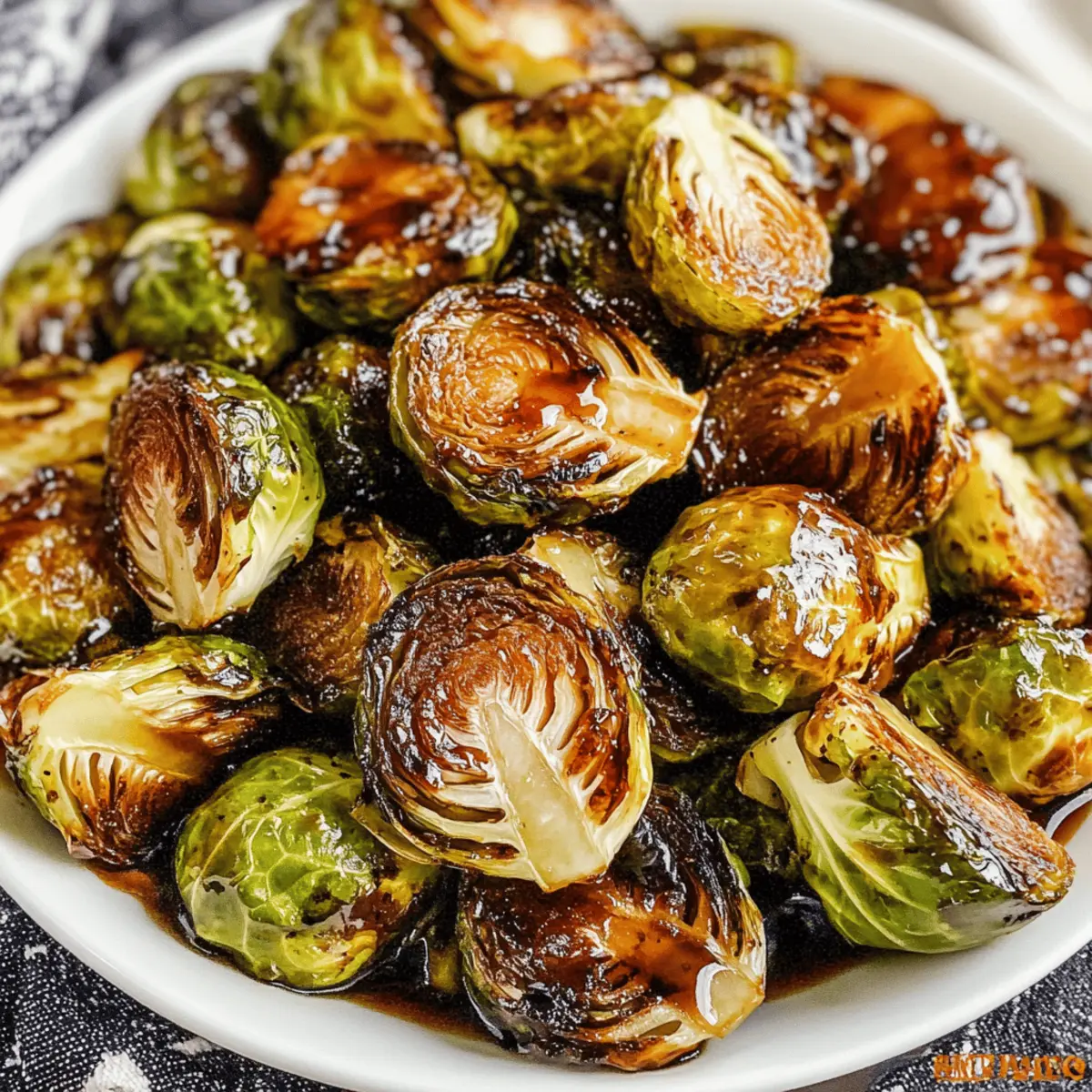 Honey Balsamic Brussels Sprouts for Irresistible Holiday Cheer