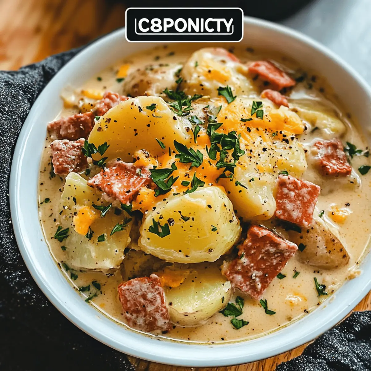 Hearty Potato & Hamburger Soup for Cozy Comfort Nights