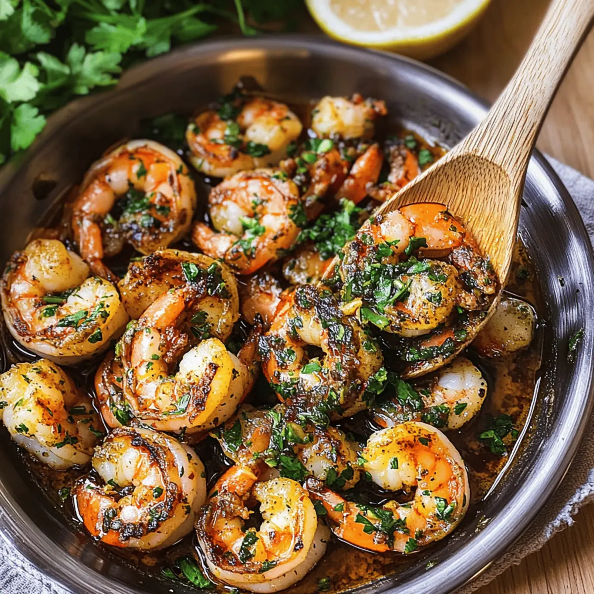 Savor the Flavor: Pan Seared Chimichurri Shrimp Delight