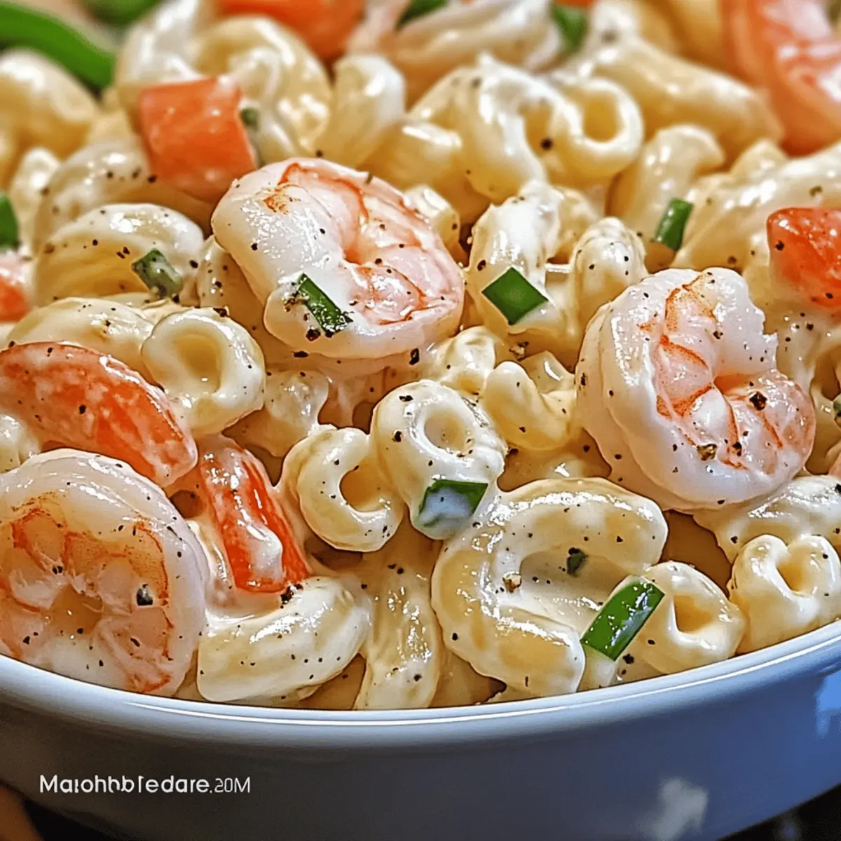 Delicious Shrimp Macaroni Salad for Summer Gatherings